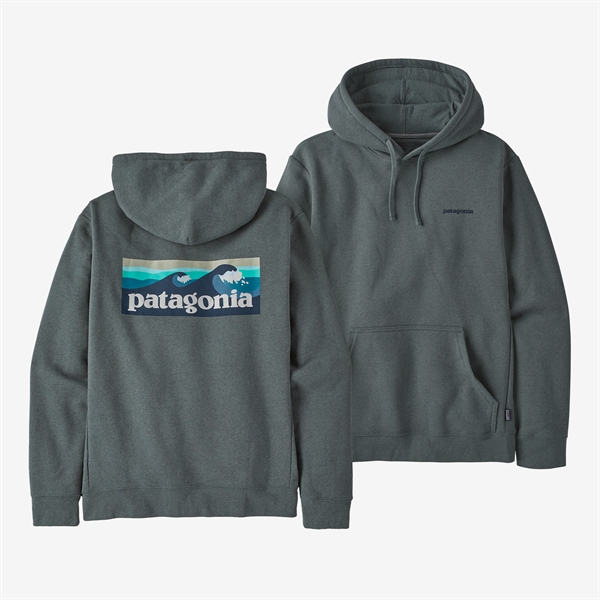 Patagonia Boardshort Logo Uprisal Hoody - Nouveau Green